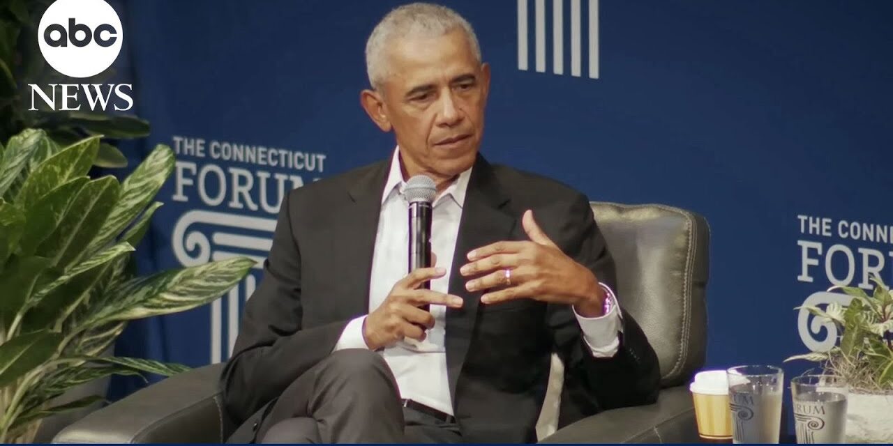 Obama warns US ‘dangerously close’ to losing democracy