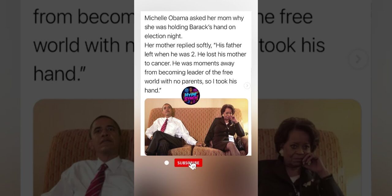 Michelle Obama’s Mom Did This For Barack On Election Night ️#michelleobama #barackobama #shorts