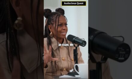 Michelle Obama Talks About The Accident Where Barack Obama | Shorts #audaciousquest