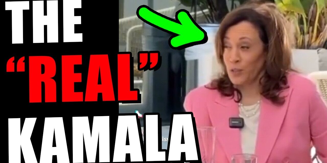 Someone filmed Kamala Harris at dinner. She’s worse than you think….