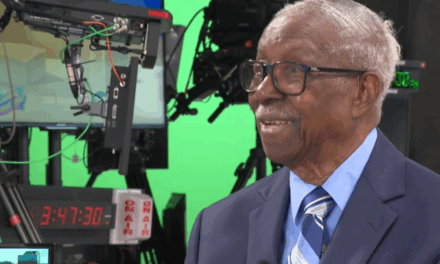 Norfolk State professor who made TV history at News 3 celebrates 100th birthday