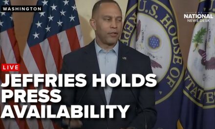 Democratic Leader Hakeem Jeffries holds press availability