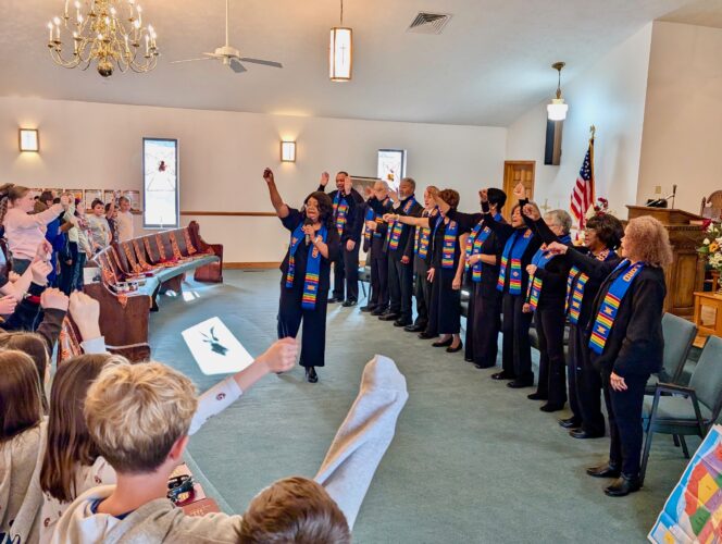 African American spirituals: Belpre Elementary students venture to Zion Baptist
