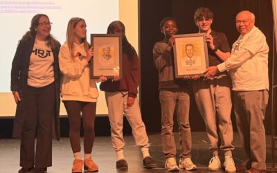Learning about Black American heroes; MRJT presents portraits at Veterans School