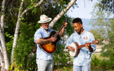 Samuel James and Michael Kebede bring Black American folk songs, stories to Portland
