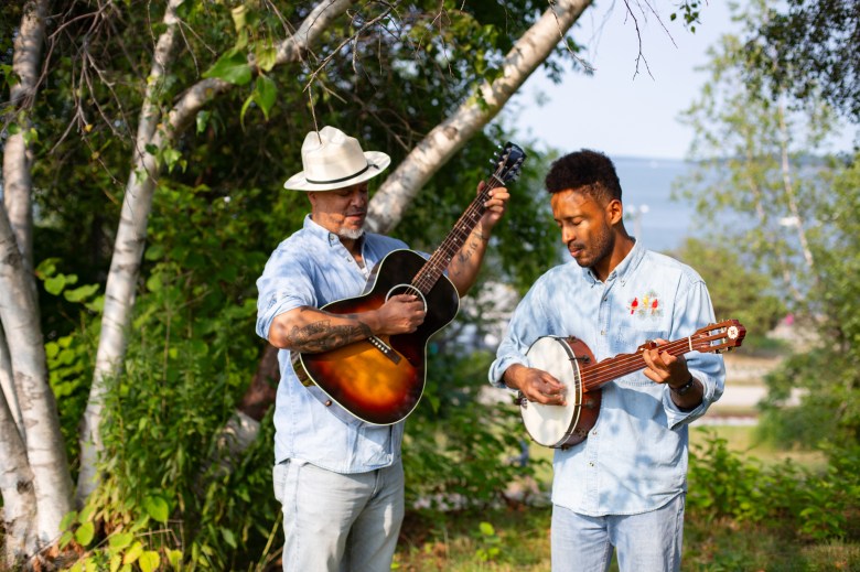 Samuel James and Michael Kebede bring Black American folk songs, stories to Portland