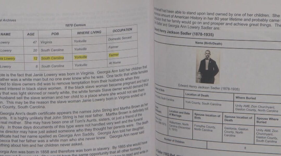 Genealogical society in Charlotte helps African Americans trace family history